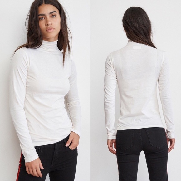 Anthropologie Velvet by Graham & Spencer Talisia Top Mock Neck Turtleneck Size M - Picture 3 of 16